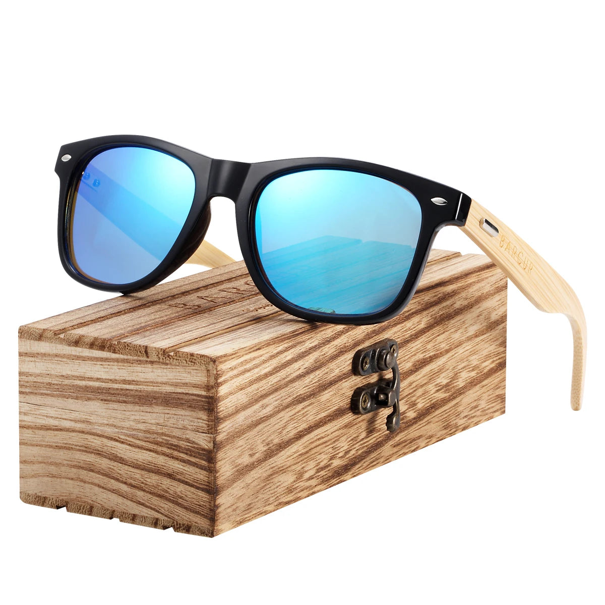 Óculos de Sol BARCUR Pink – Lentes Espelhadas Polarizadas UV400 Unissex