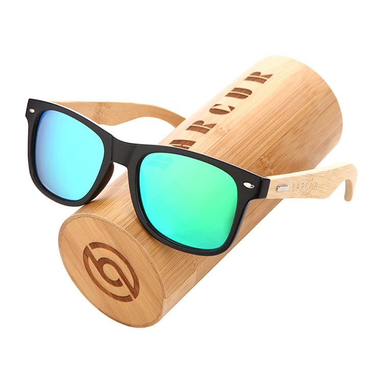 Óculos de Sol Polarizados BARCUR – Proteção UV400 e Design Clássico Unissex