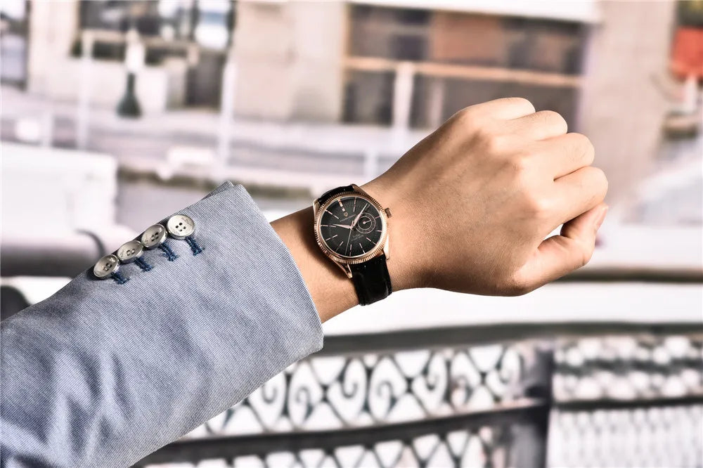 Relógio Masculino PAGANI DESIGN – Luxo Esportivo com Vidro Safira, Quartz Japonês e 20 Bar à Prova d’Água