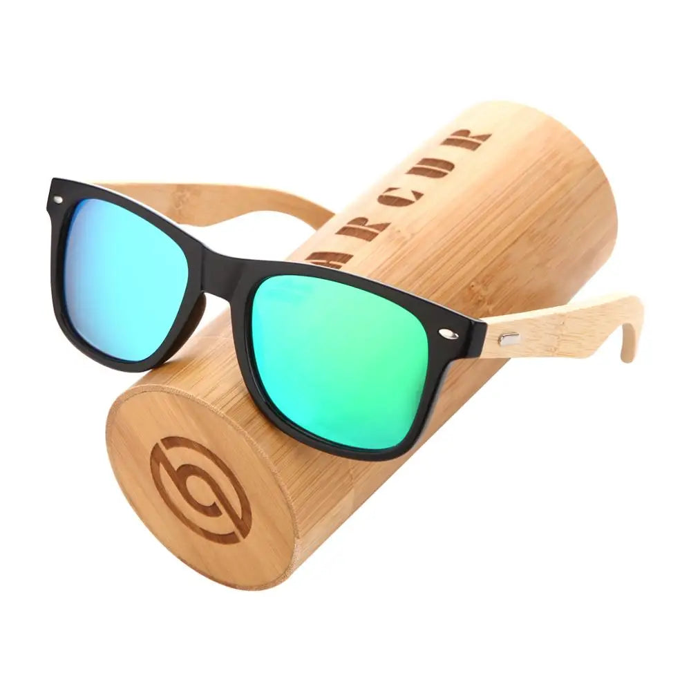 Óculos de Sol Polarizados BARCUR – Proteção UV400 e Design Clássico Unissex