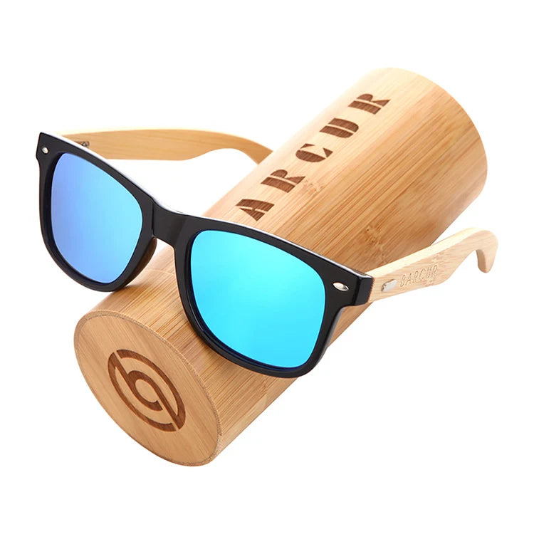 Óculos de Sol Polarizados BARCUR – Proteção UV400 e Design Clássico Unissex