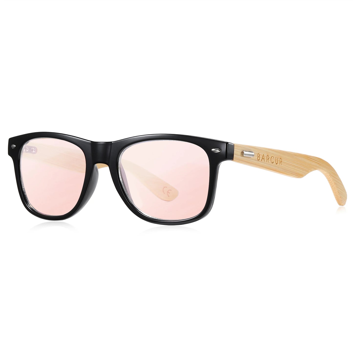 Óculos de Sol BARCUR Pink – Lentes Espelhadas Polarizadas UV400 Unissex