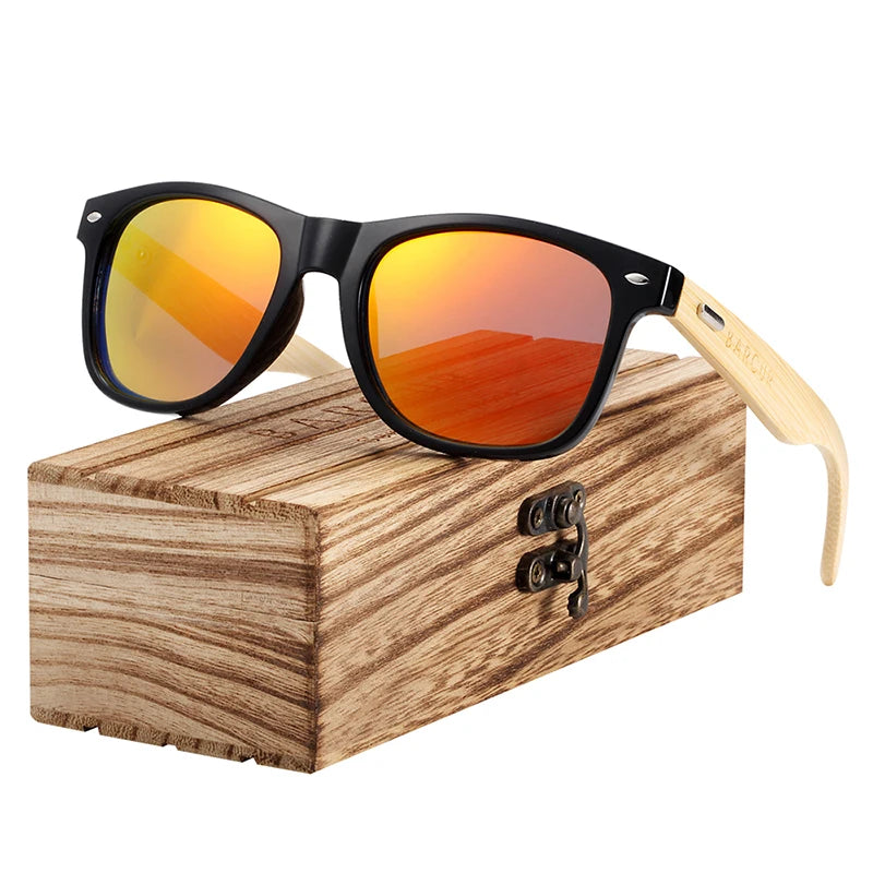 Óculos de Sol BARCUR Pink – Lentes Espelhadas Polarizadas UV400 Unissex