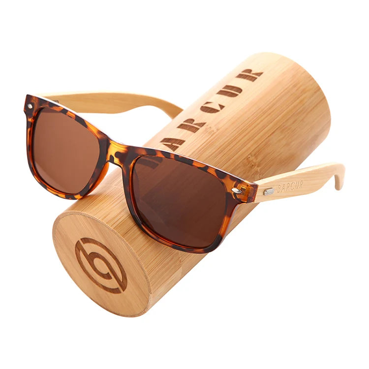 Óculos de Sol Polarizados BARCUR – Proteção UV400 e Design Clássico Unissex