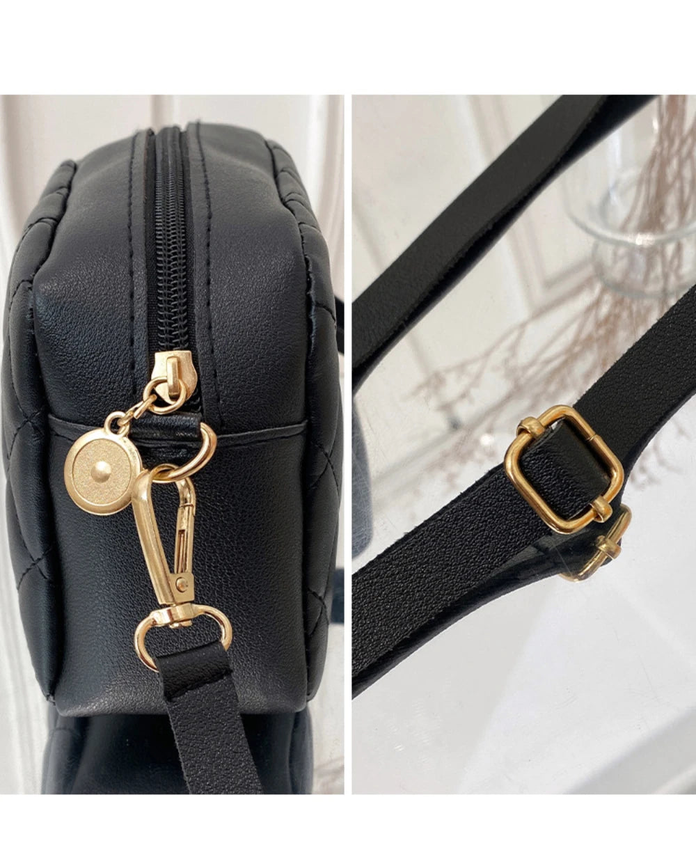 Bolsa Pequena Messenger 2024 com Tassel – Transversal Fashion e Bordado Lingge