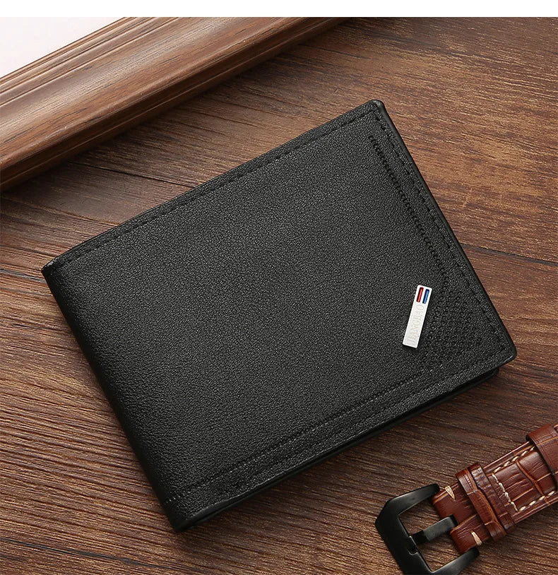 Carteira Slim Masculina com Bloqueio RFID – Minimalista, Luxuosa e com Clipe