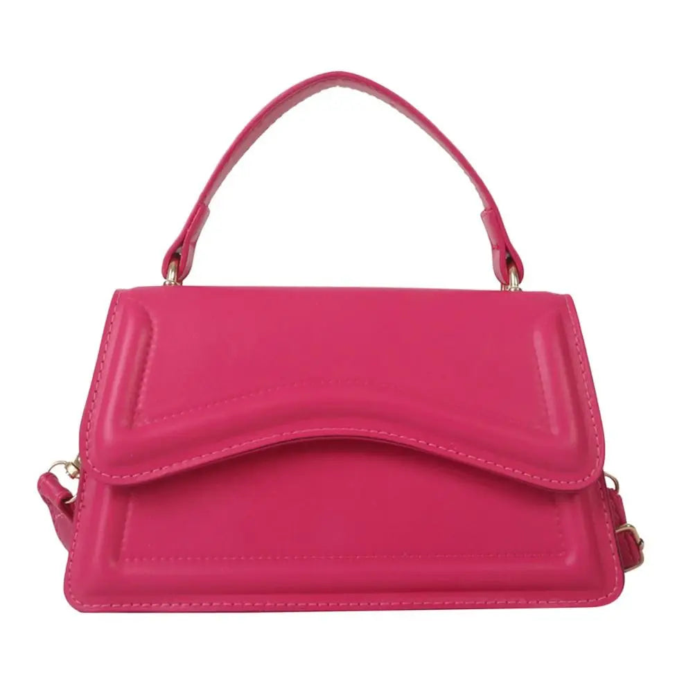 Bolsa Transversal Feminina Fashion – Ombro e Mensageiro em Couro PU com Design Casual e Moderno