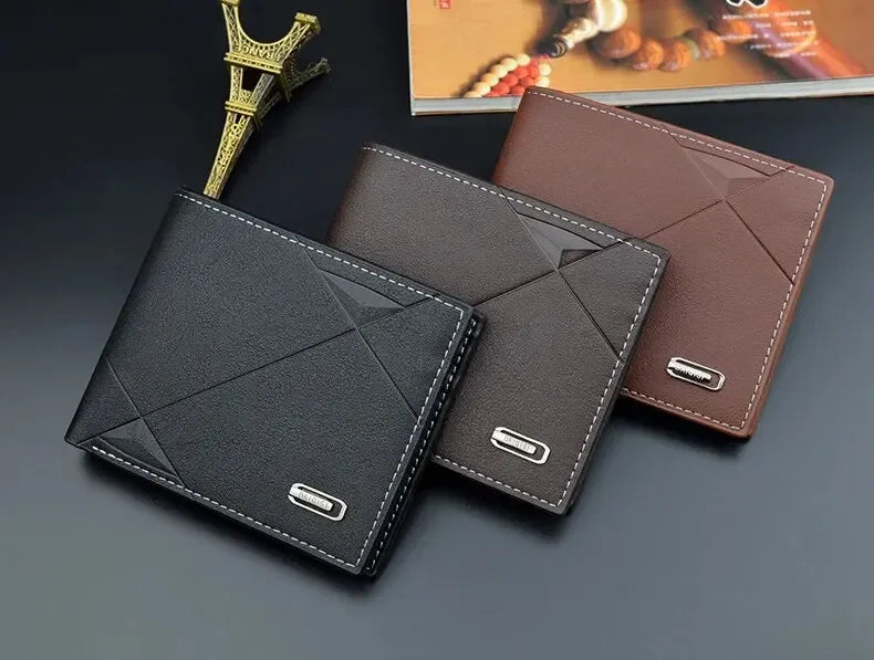 Carteira Masculina Slim MOONBIFFY – Fina, Fashion e com Porta Moedas