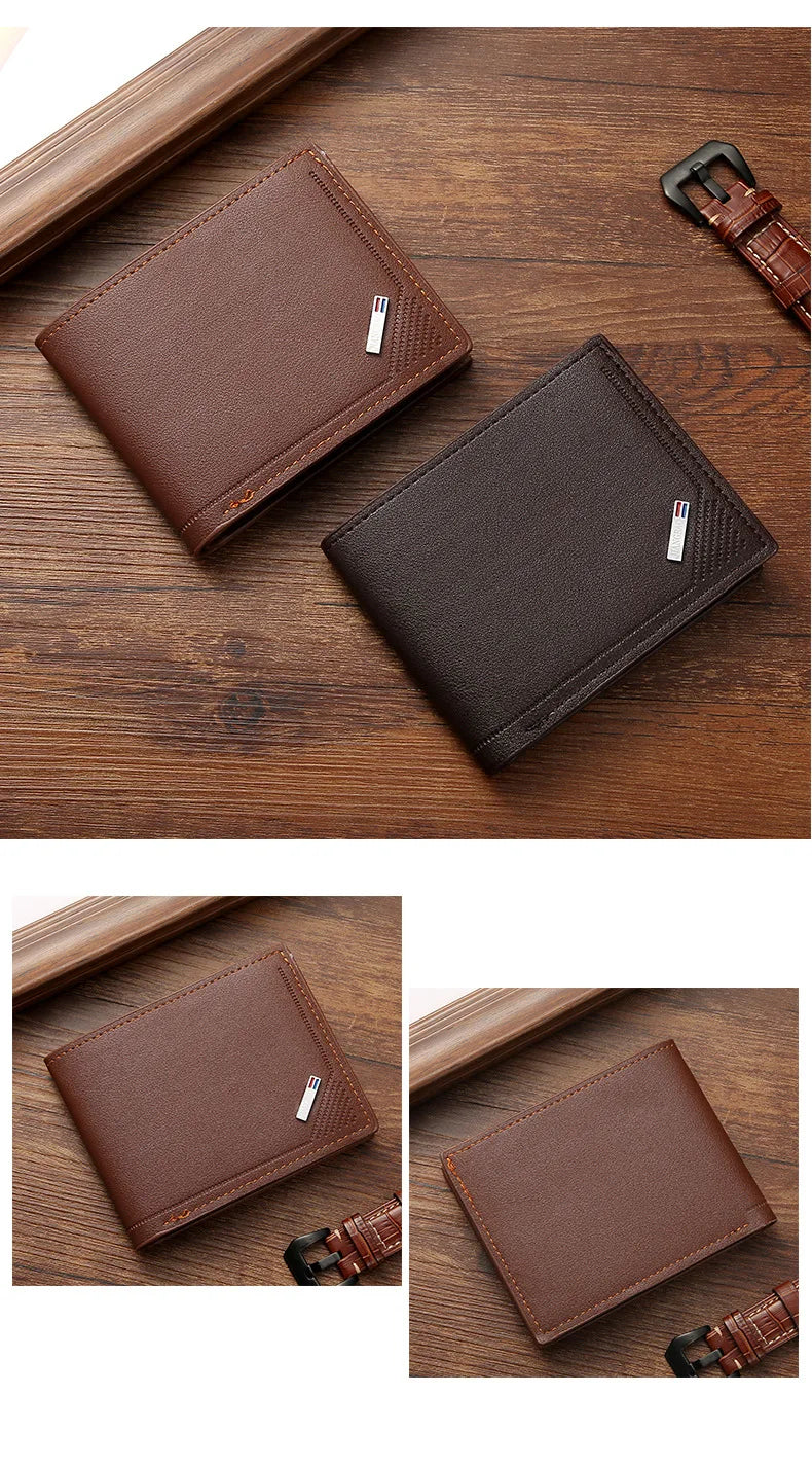 Carteira Slim Masculina com Bloqueio RFID – Minimalista, Luxuosa e com Clipe