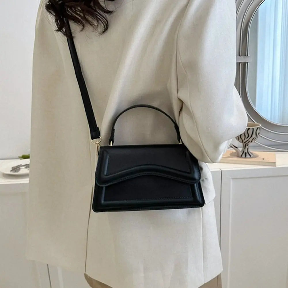 Bolsa Transversal Feminina Fashion – Ombro e Mensageiro em Couro PU com Design Casual e Moderno