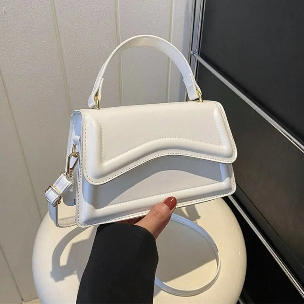 Bolsa Transversal Feminina Fashion – Ombro e Mensageiro em Couro PU com Design Casual e Moderno