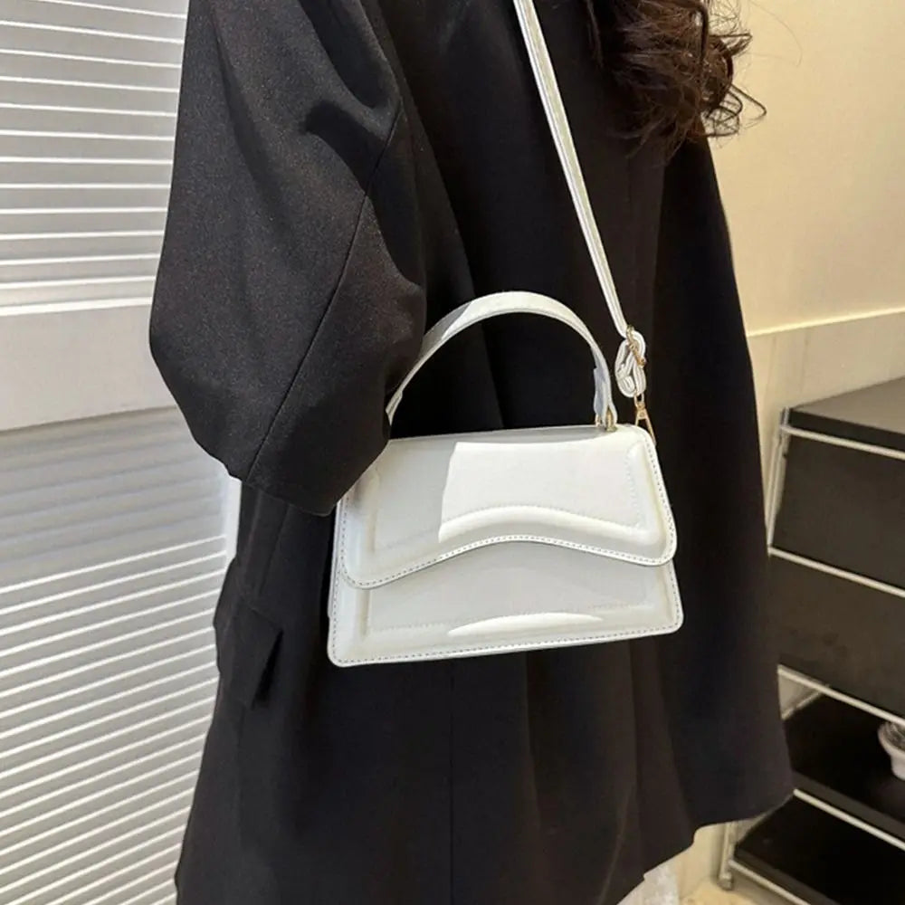 Bolsa Transversal Feminina Fashion – Ombro e Mensageiro em Couro PU com Design Casual e Moderno