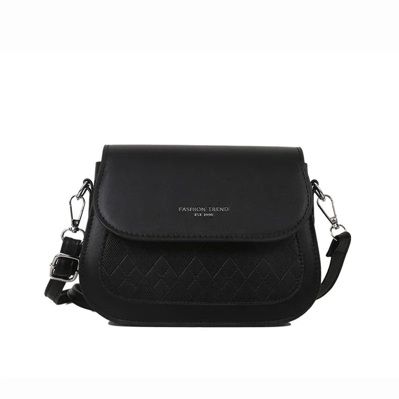 Bolsa Transversal Feminina Anlyxi – Estilo Hip Hop, Pequena e Moderna em Couro PU Macio