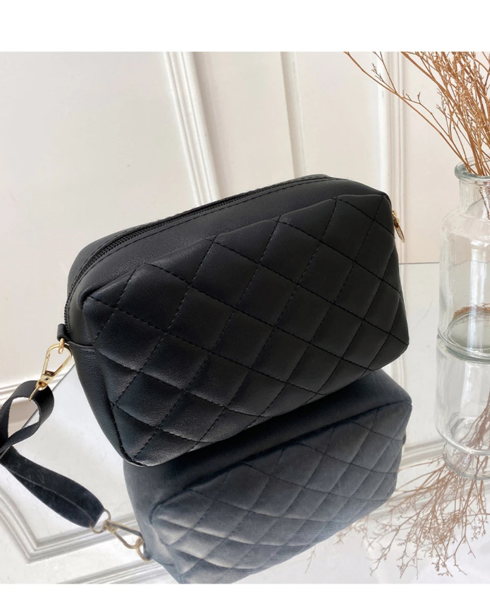 Bolsa Pequena Messenger 2024 com Tassel – Transversal Fashion e Bordado Lingge