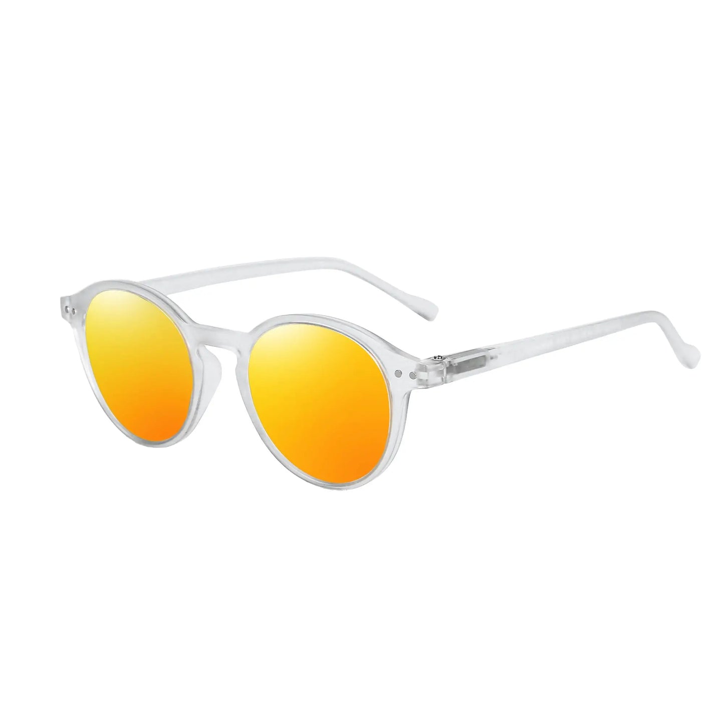 Óculos de Sol Redondo ZENOTTIC 2024 – Retrô Polarizado com Proteção UV400 e Estilo Vintage