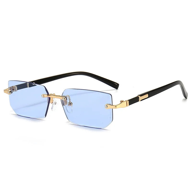 Óculos de Sol VABBON – Retrô com Armação Quadrada Pequena e Proteção UV400 Fashion
