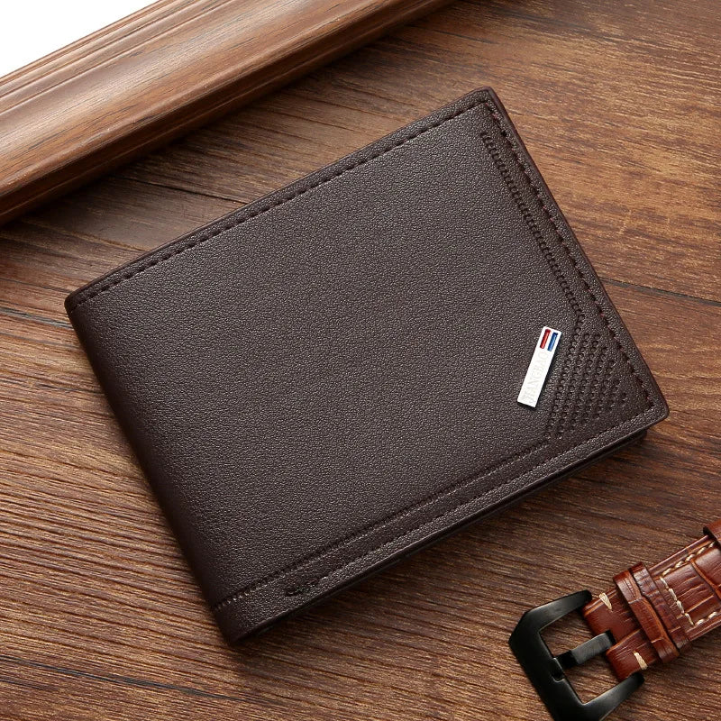 Carteira Slim Masculina com Bloqueio RFID – Minimalista, Luxuosa e com Clipe