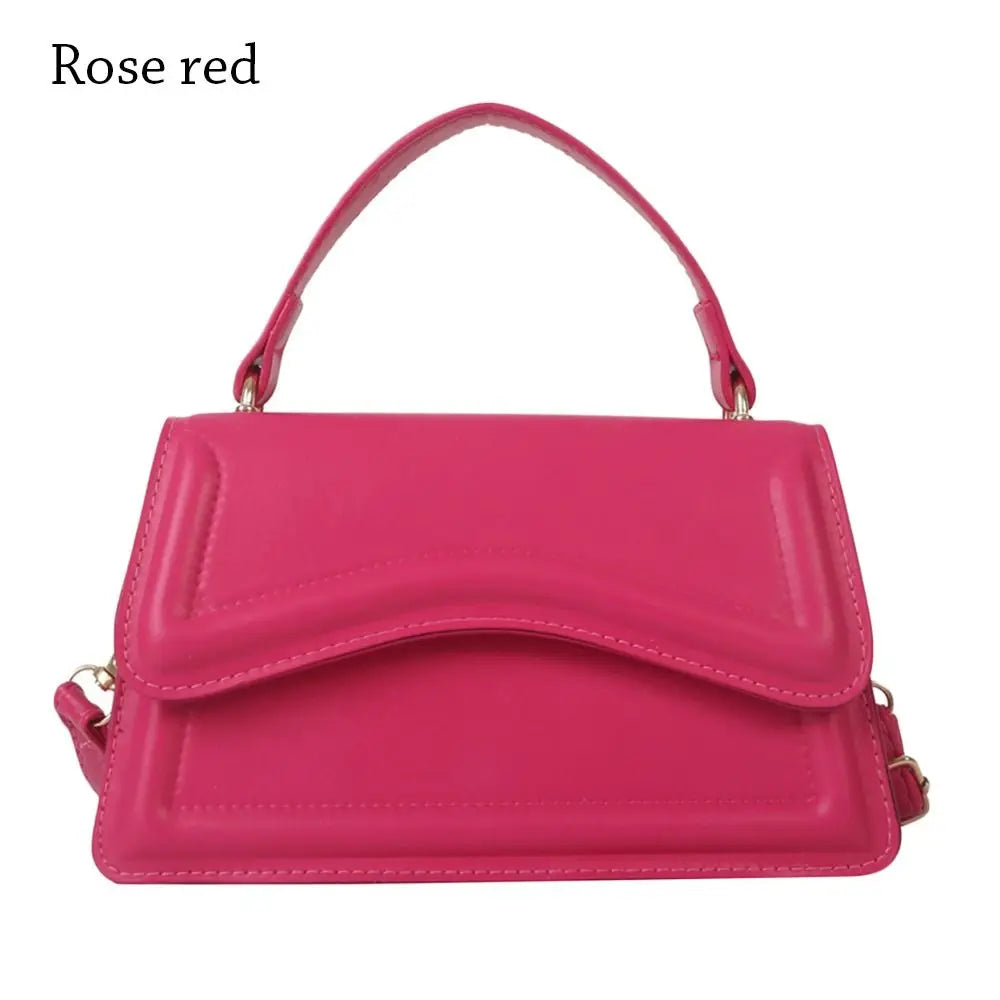 Bolsa Transversal Feminina Fashion – Ombro e Mensageiro em Couro PU com Design Casual e Moderno