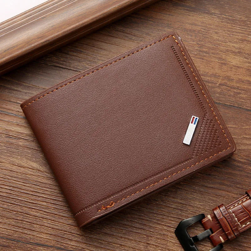 Carteira Slim Masculina com Bloqueio RFID – Minimalista, Luxuosa e com Clipe