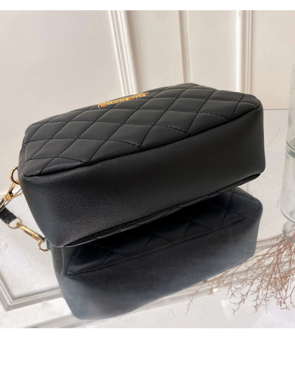 Bolsa Pequena Messenger 2024 com Tassel – Transversal Fashion e Bordado Lingge