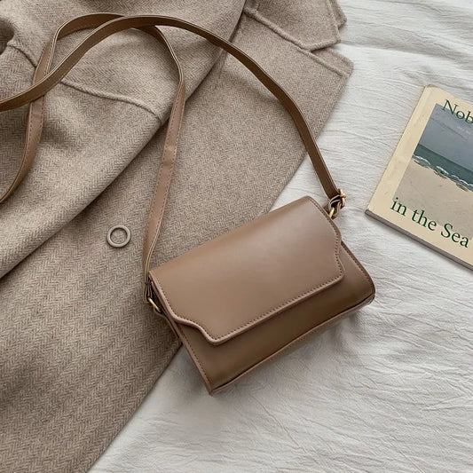 Bolsa Mini Transversal Feminina em Couro PU – Estilo Designer, Fashion e Luxo para Ombro ou Transversal