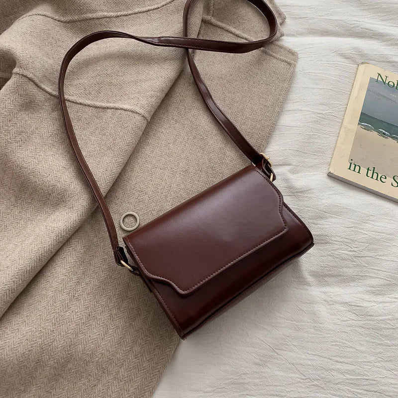 Bolsa Mini Transversal Feminina em Couro PU – Estilo Designer, Fashion e Luxo para Ombro ou Transversal