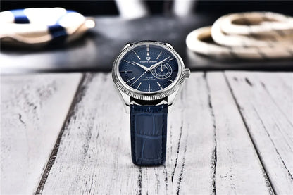 Relógio Masculino PAGANI DESIGN – Luxo Esportivo com Vidro Safira, Quartz Japonês e 20 Bar à Prova d’Água