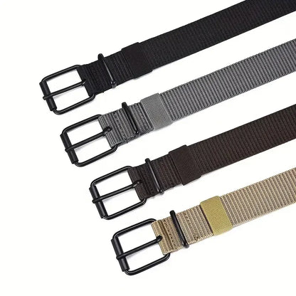 Cinto Tático Masculino em Nylon – Resistente com Fivela de Liberação Rápida para Uso Diário