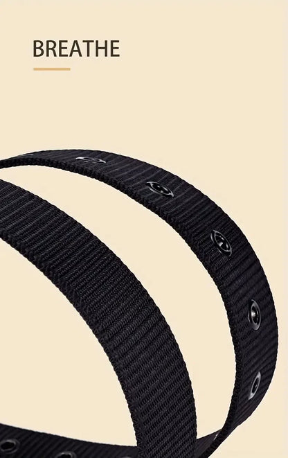Cinto Tático Masculino em Nylon – Resistente com Fivela de Liberação Rápida para Uso Diário