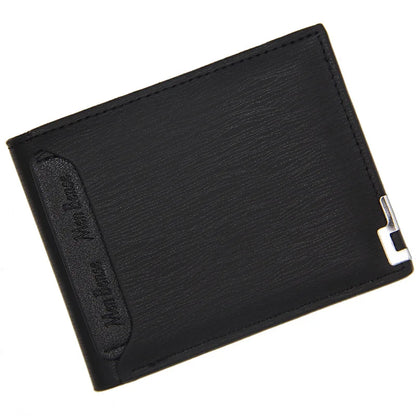 Carteira Masculina Curta Multiuso MANHAN – Fashion, Compacta e com Porta Cartões