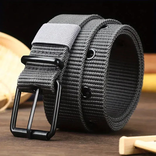 Cinto Tático Masculino em Nylon – Resistente com Fivela de Liberação Rápida para Uso Diário