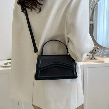 Bolsa Transversal Feminina Fashion – Ombro e Mensageiro em Couro PU com Design Casual e Moderno