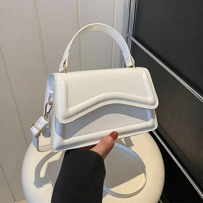 Bolsa Transversal Feminina Fashion – Ombro e Mensageiro em Couro PU com Design Casual e Moderno