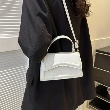 Bolsa Transversal Feminina Fashion – Ombro e Mensageiro em Couro PU com Design Casual e Moderno
