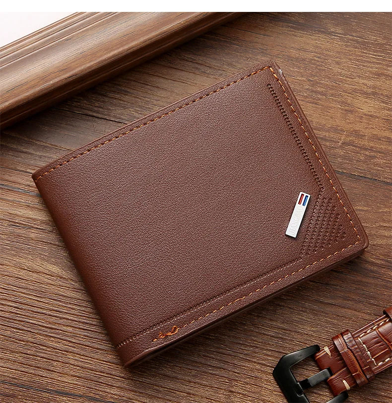 Carteira Slim Masculina com Bloqueio RFID – Minimalista, Luxuosa e com Clipe