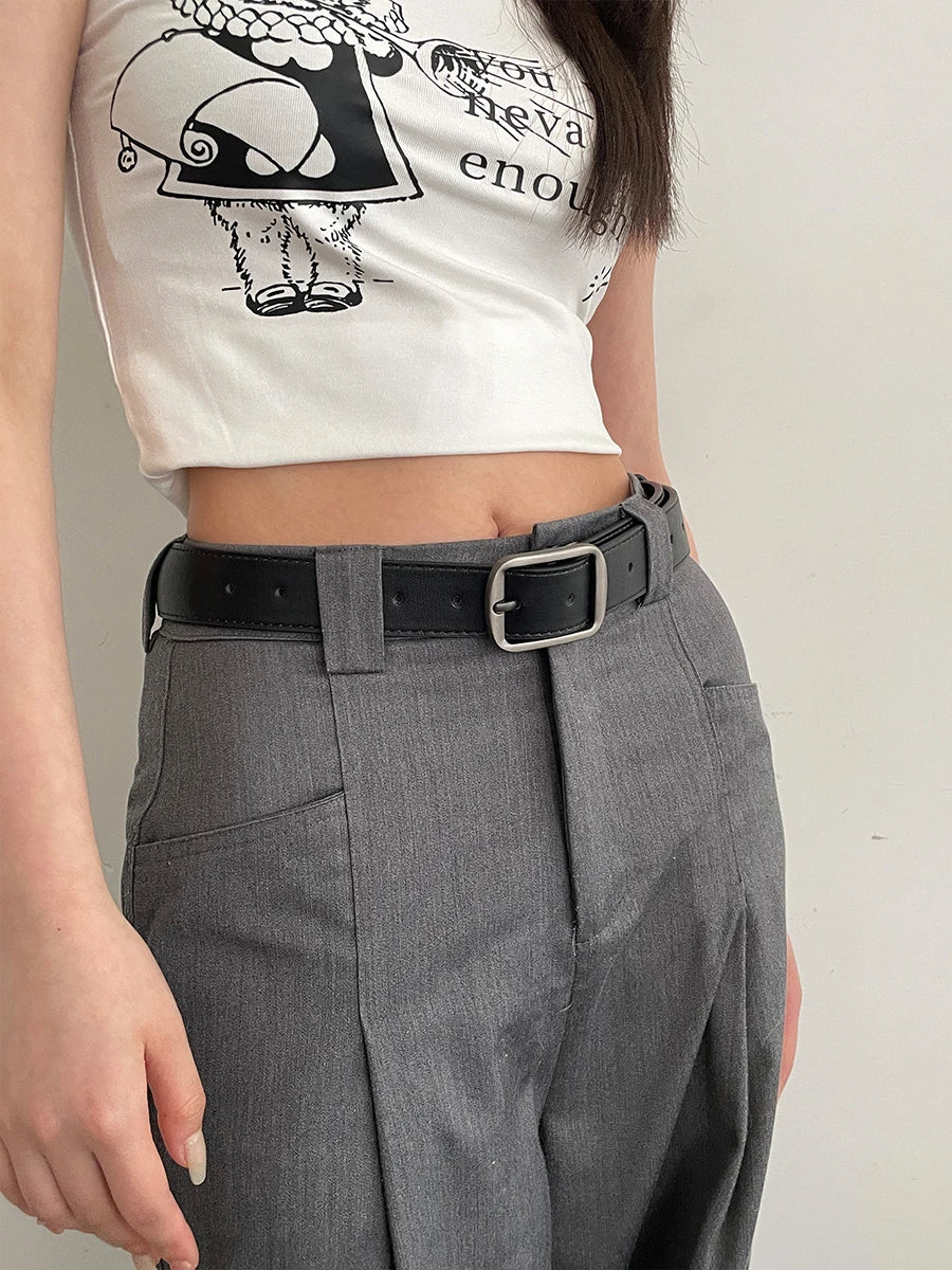 Cinto Feminino 2026 Verão – Largo, Versátil e Decorativo para Jeans e Looks Casuais