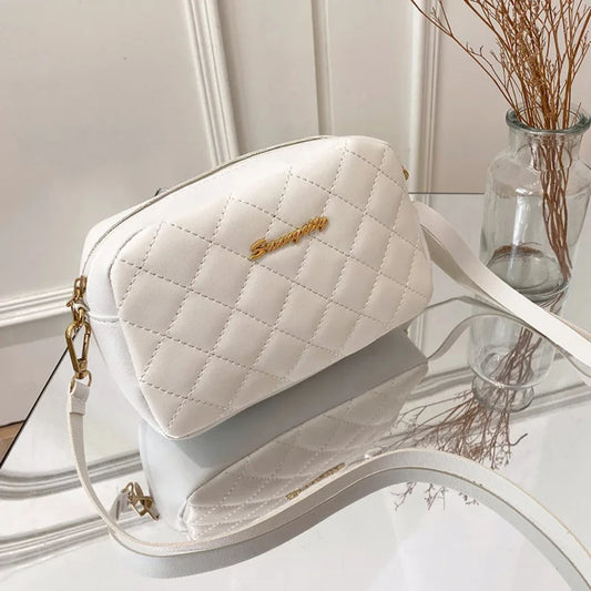 Bolsa Pequena Messenger 2024 com Tassel – Transversal Fashion e Bordado Lingge