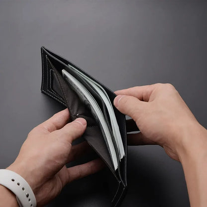 Carteira Masculina DEABOLAR em Couro PU – Elegante e Compacta