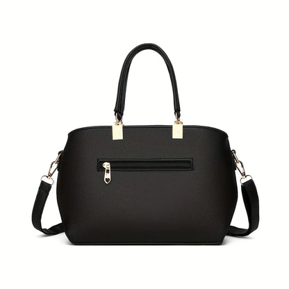 Bolsa de Ombro Elegante com Laço – Fashion, Versátil e com Múltiplos Compartimentos