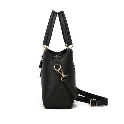 Bolsa de Ombro Elegante com Laço – Fashion, Versátil e com Múltiplos Compartimentos