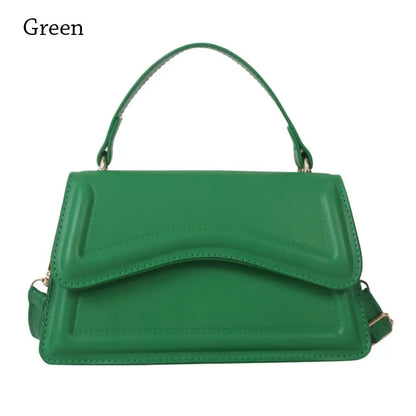 Bolsa Transversal Feminina Fashion – Ombro e Mensageiro em Couro PU com Design Casual e Moderno