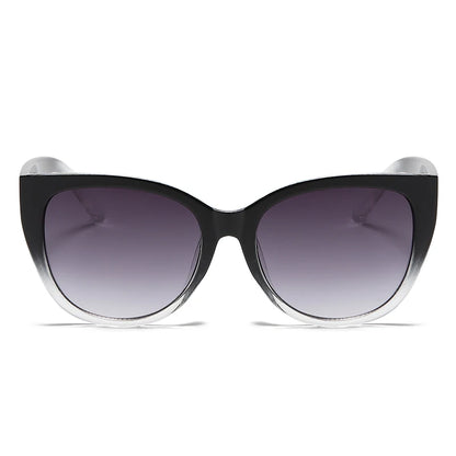 Óculos de Sol Feminino Retrô Cat Eye – Lente Degradê com Proteção UV400 Fashion