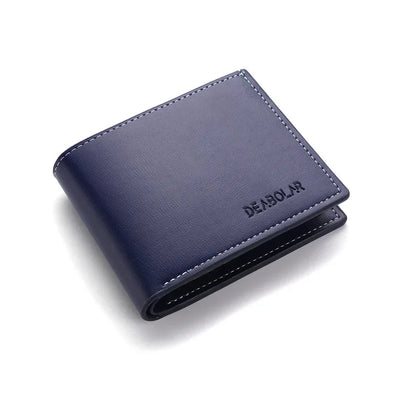 Carteira Masculina DEABOLAR em Couro PU – Elegante e Compacta