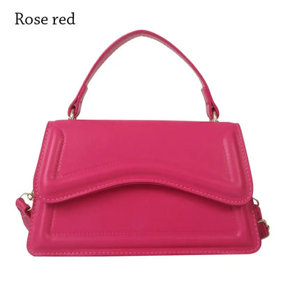 Bolsa Transversal Feminina Fashion – Ombro e Mensageiro em Couro PU com Design Casual e Moderno