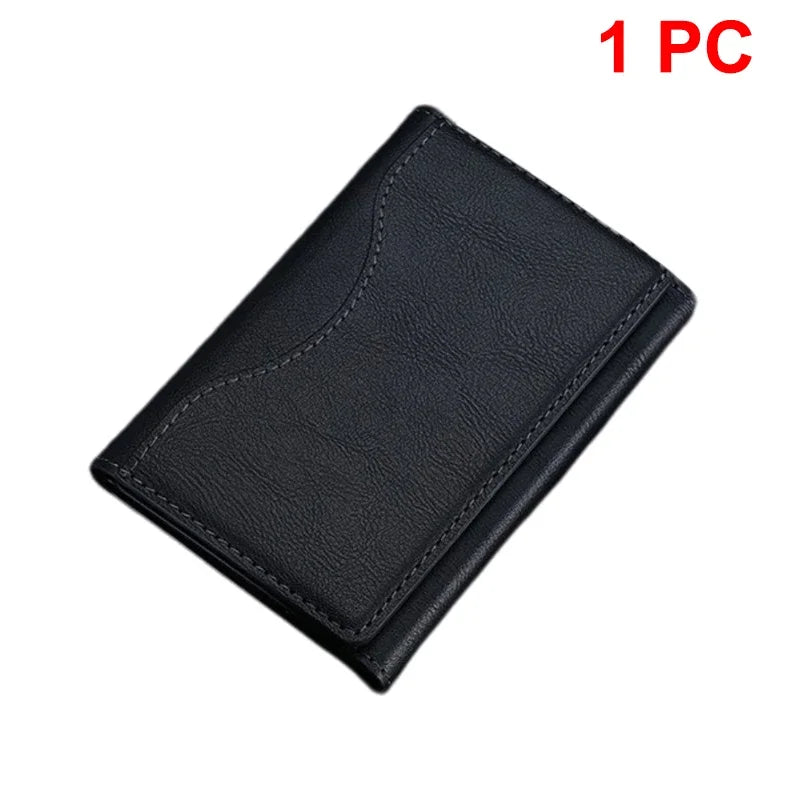 Trifold Magnetic PhonCarteira Magnética Trifold para iPhone – Porta-Cartões em Couro PU com MagSafe e Suportee Wallet PU Leather Card Bag Magsafe Card Holder Wallet for Apple IPhone 16 15 12 13 14 Pro Max Plus Mini