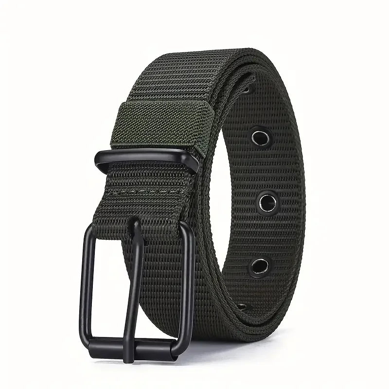 Cinto Tático Masculino em Nylon – Resistente com Fivela de Liberação Rápida para Uso Diário