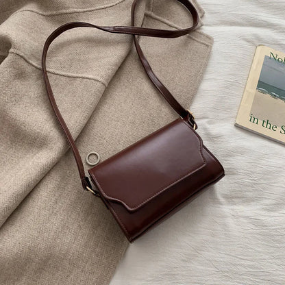 Bolsa Mini Transversal Feminina em Couro PU – Estilo Designer, Fashion e Luxo para Ombro ou Transversal