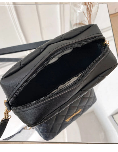 Bolsa Pequena Messenger 2024 com Tassel – Transversal Fashion e Bordado Lingge