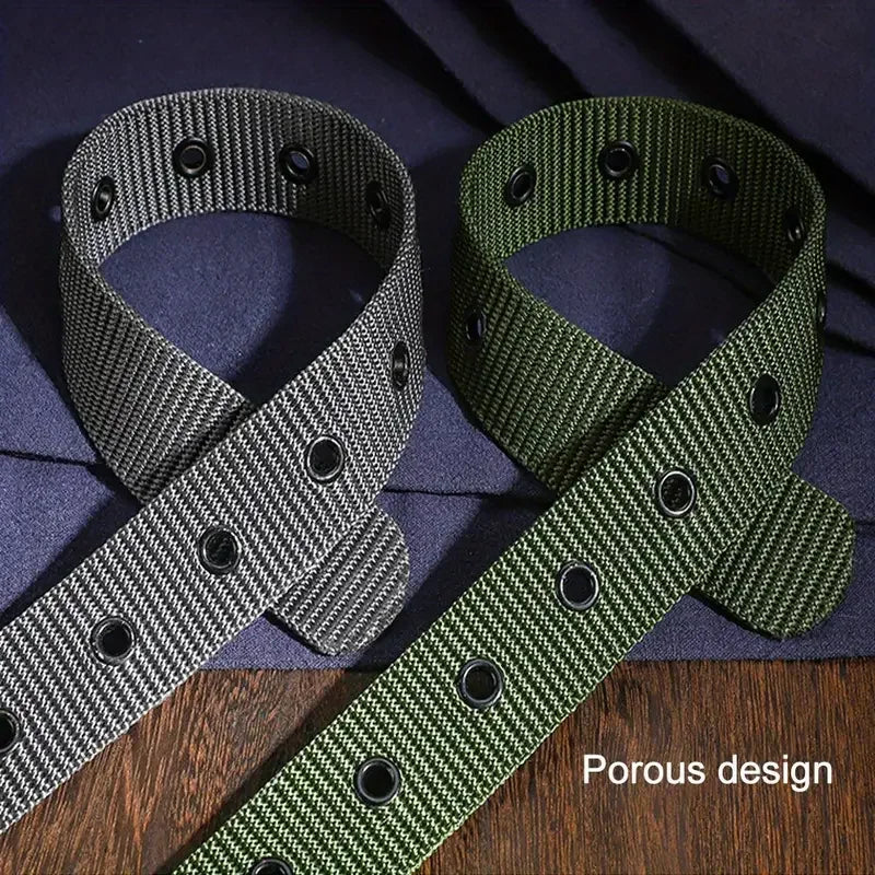 Cinto Tático Masculino em Nylon – Resistente com Fivela de Liberação Rápida para Uso Diário
